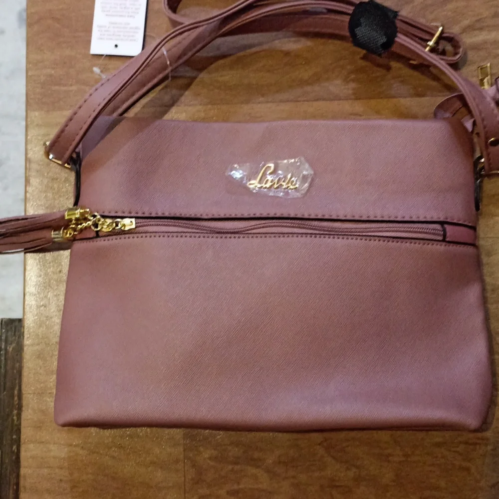 Mauve color lavie sling bag - Picture 1 of 12
